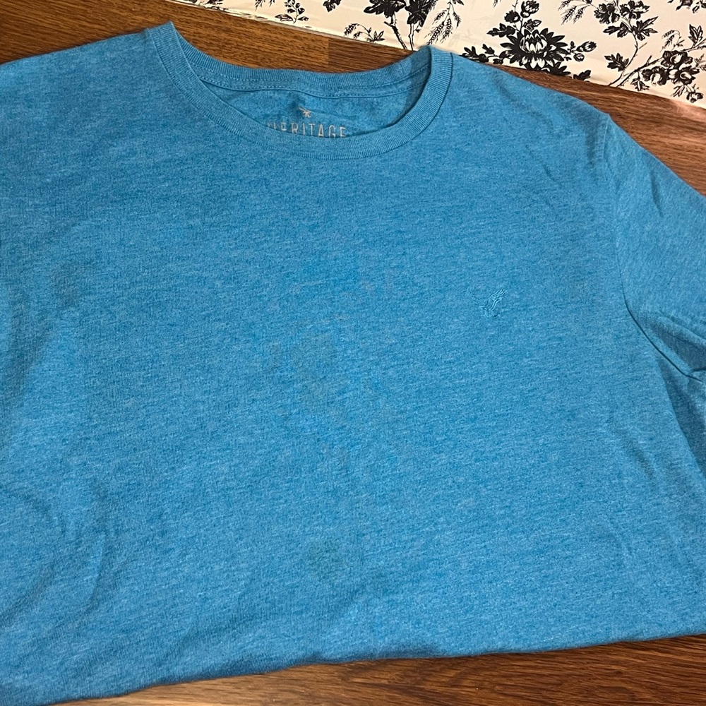 American Eagle Blue Heritage Tee